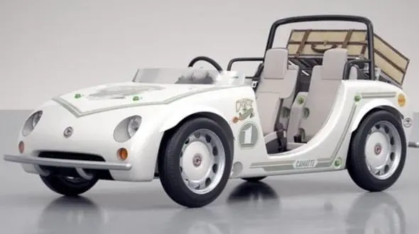 تویوتا خودرویی مخصوص کودکان ساخت