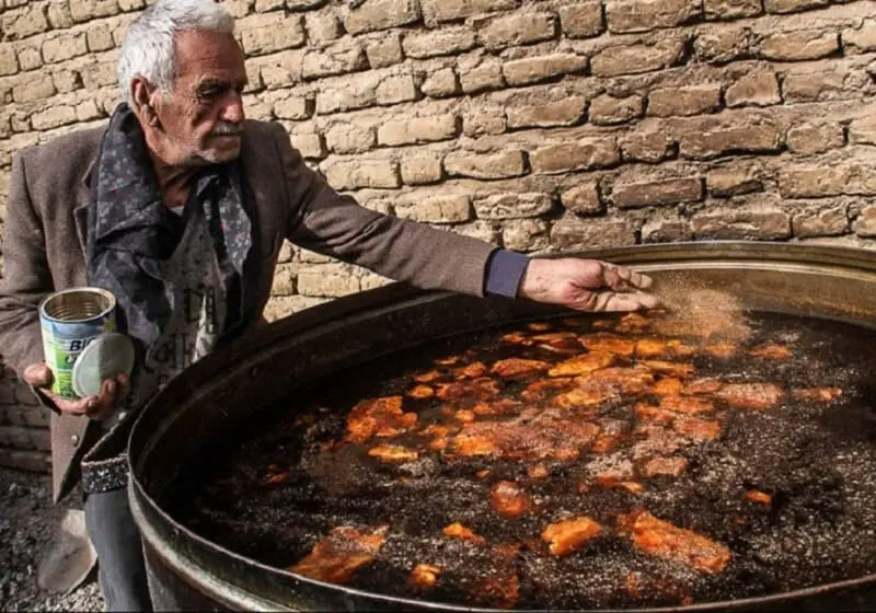 غذای نذری در کرمان
