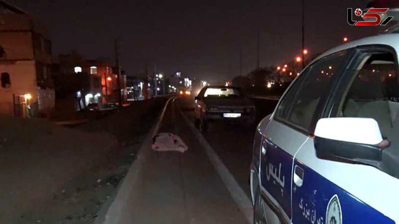 مرگ عابر پیاده در تصادف بزرگراه آزادگان / راننده فرار کرد