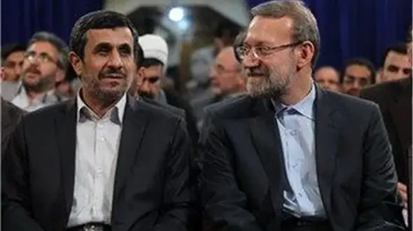 پیشنهاد امینی به لاریجانی: با احمدی‌نژاد مناظره کنید