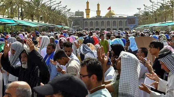 ۱۷۰ هزار نفر در یک هفتۀ گذشته برای دعای عرفه به کربلا رفته‌اند