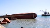 سکوت یکساله در ماجرای کشتی غرق شده  بندر شهید رجایی + عکس ها