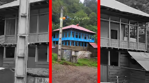 فیلم روستای چوشل سیاهکل و مناظر سرسبز آن