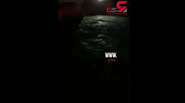 فیلمی وحشتناک از سیل در سیستان و بلوچستان 