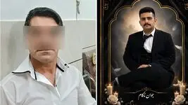 فیلم تماس تلفنی گلایه آمیز قاتل امیرحسین عجم از داخل زندان با همسرش / چرا پشت سر من با رکنا مصاحبه کردی ؟!