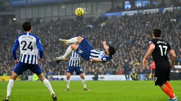  جهانبخش برای دومین بار پیاپی بازیکن ماه برایتون شد + عکس 