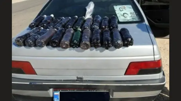 کشف 29 کیلو تریاک از سواری پژو / در زنجان توقیف شد