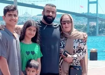 فیلم/ همسر هادی چوپان: هادی بهترین مرد روی زمین است / خانوادش سورپرایزش کردن / اشک گرگ پارسی در اومد