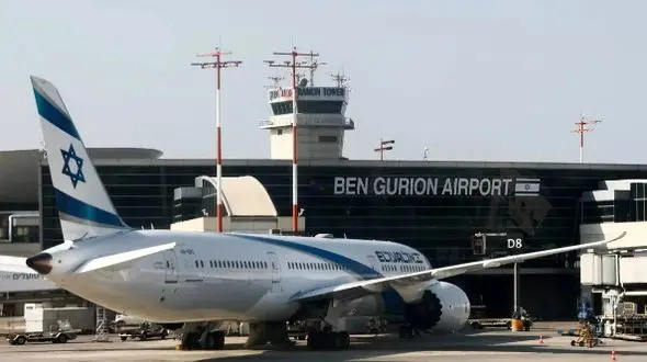 فیلم حمله دقیق یمنی‌ها به فرودگاه بن گوریون؛ عبور موشک از ۴ لایه پدافند اسرائیل + عکس