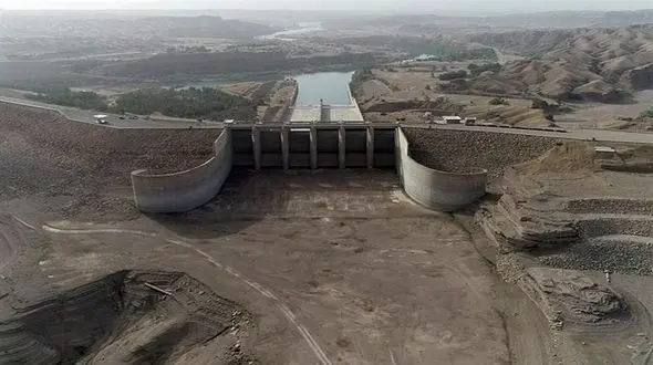 کاهش 5 درصدی ذخایر سدهای کشور نسبت به 1400 / افت 22 درصدی بارندگی ایران نسبت به میانگین بلندمدت + جدول