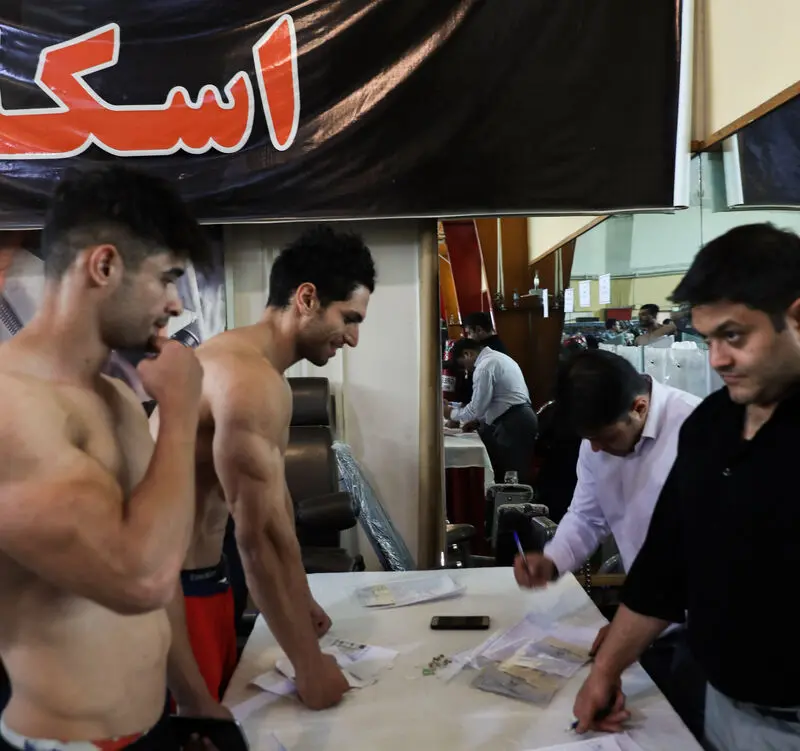 مسابقات بدنسازی قهرمانی استان تهران