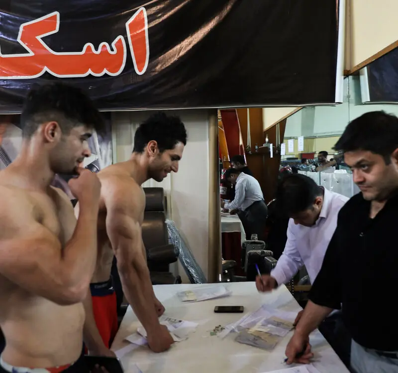 مسابقات بدنسازی قهرمانی استان تهران