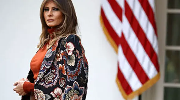 افشاگری ملانیا، همسر دونالد ترامپ