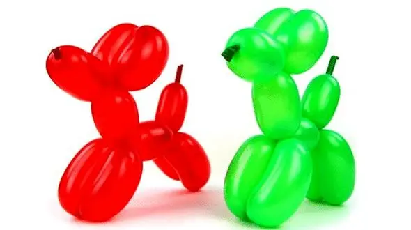 عروسک‌های بادکنکی را دیده اید؟ + فیلم