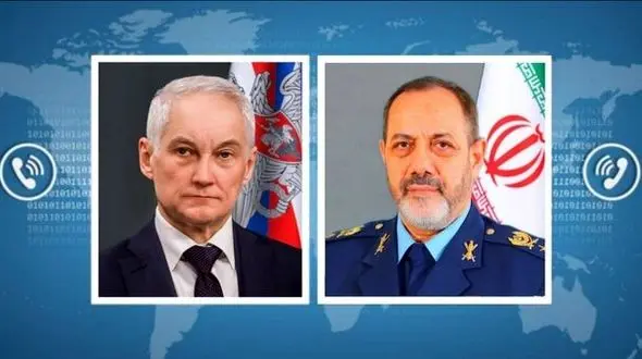 تماس تلفنی وزیر دفاع روسیه با وزیر دفاع ایران/ امیر نصیرزاده: تصمیم ما بر تنبیه متجاوز با تمام توان است