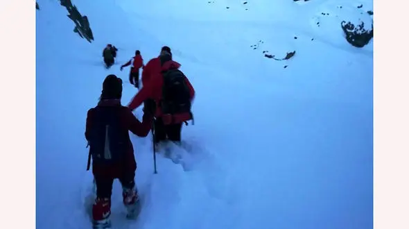 مفقود شدن 10 کوهنورد در کوه شاه جهان 