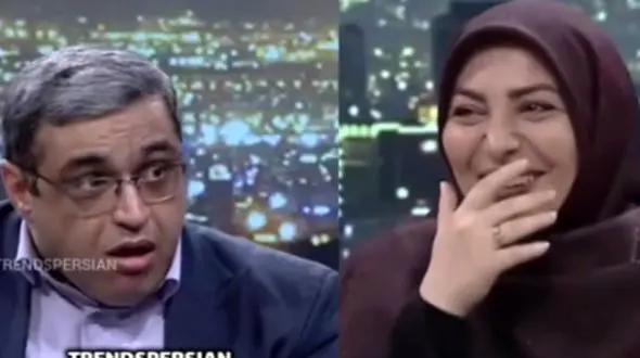 فیلم / وقتی سعید عزیزی ادای نوجوانهای دهه 90 رو درمیاره / المیرا شریفی مقدم ریسه رفت از خنده.. 