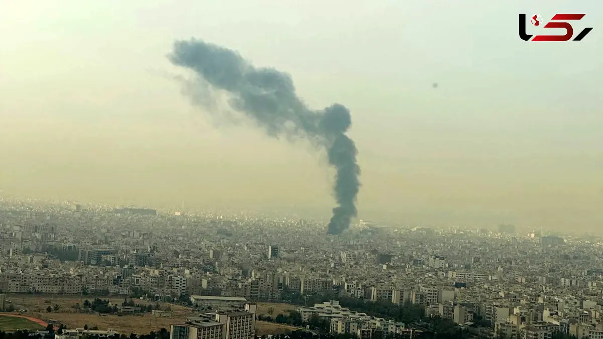 فیلم آتش سوزی در شرق تهران / سخنگوی آتش نشانی چه گفت؟