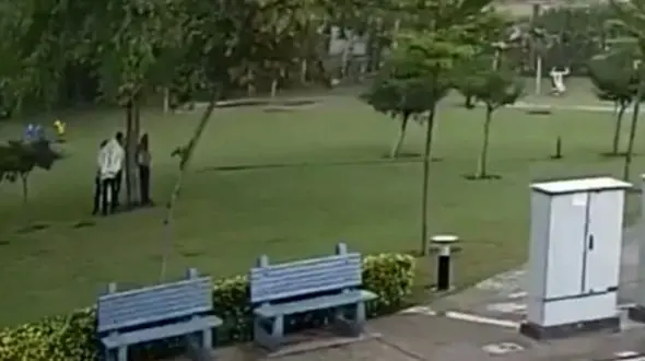 لحظه برخورد مرگ آور رعد و برق با چهار مرد + فیلم