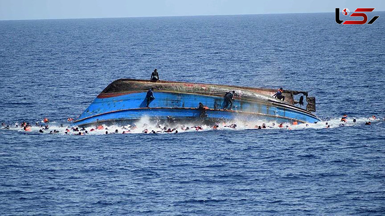 واژگونی  فاجعه بار قایق مهاجران در آب‌های یمن