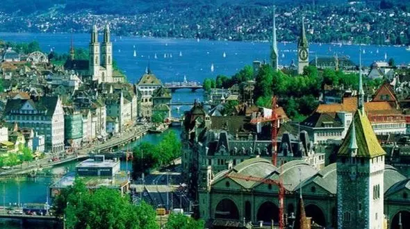 زیبایی های فراموش نشدنی شهر زوریخ سوئیس/شهری زیبا با بهترین کیفیت زندگی در جهان