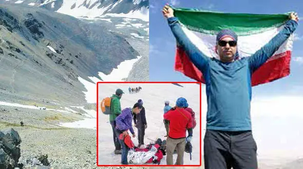 مرگ تلخ مهدی فولادی نخبه اقتصاد در علم کوه / امدادگران نیامدند! + عکس