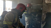 آتش سوزی هولناک در کارگاه مبل‌سازی در بجنورد  