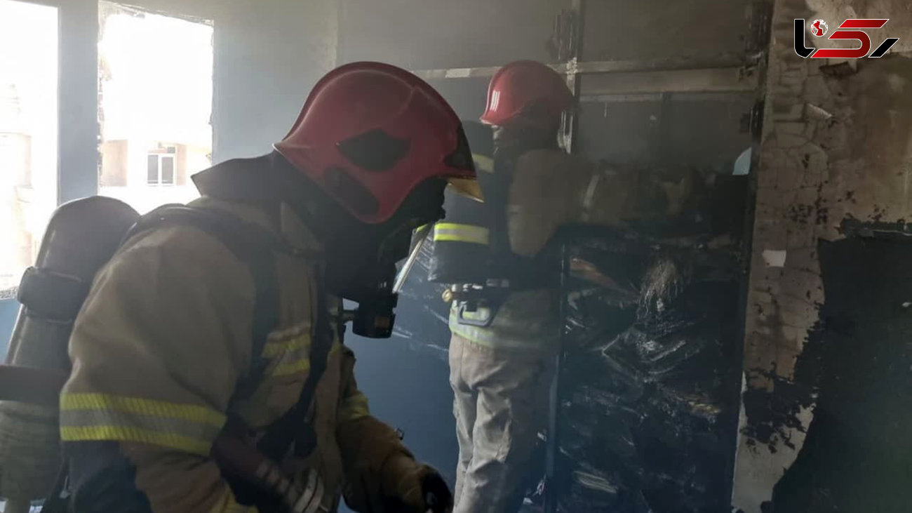 آتش سوزی هولناک در کارگاه مبل‌سازی در بجنورد