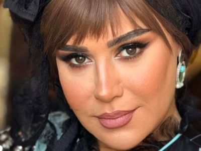 مانتوی طرح دار و فوق العاده شیک نسیم ادبی چقدر بهش میاد