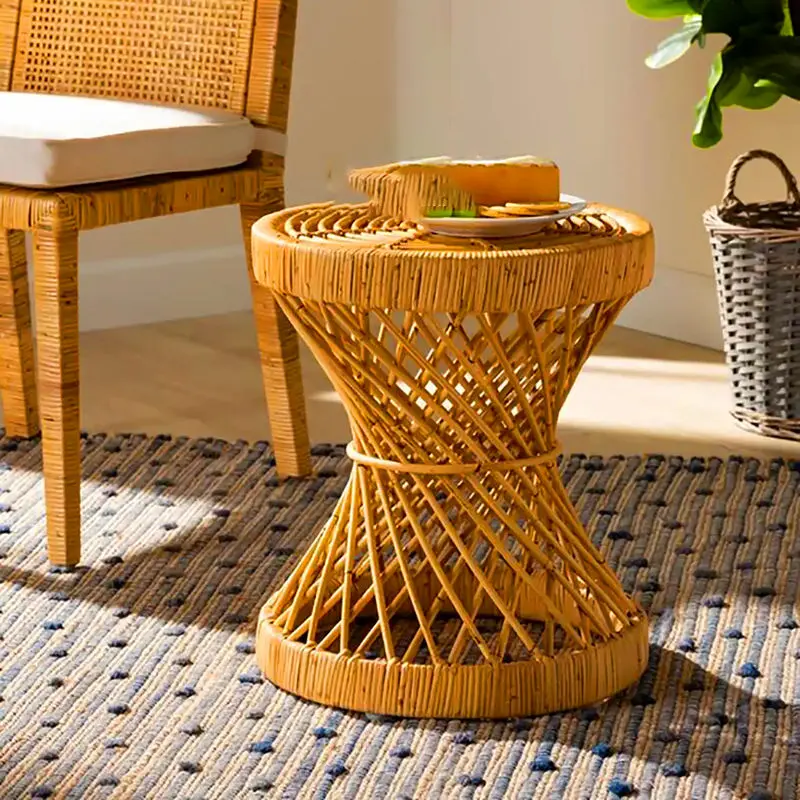 میز بامبو عسلی