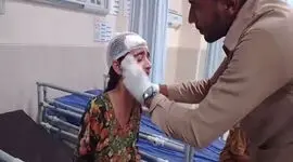 آخرین وضعیت مجروحان حادثه حمله آمریکا به جشن عروسی در بیمارستان میناب + فیلم