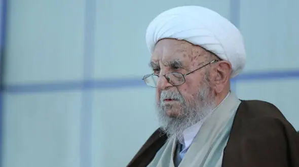 تصویر دیده نشده از آیت الله امینی و هاشمی رفسنجانی در منزل آیت‌الله خامنه‌ای