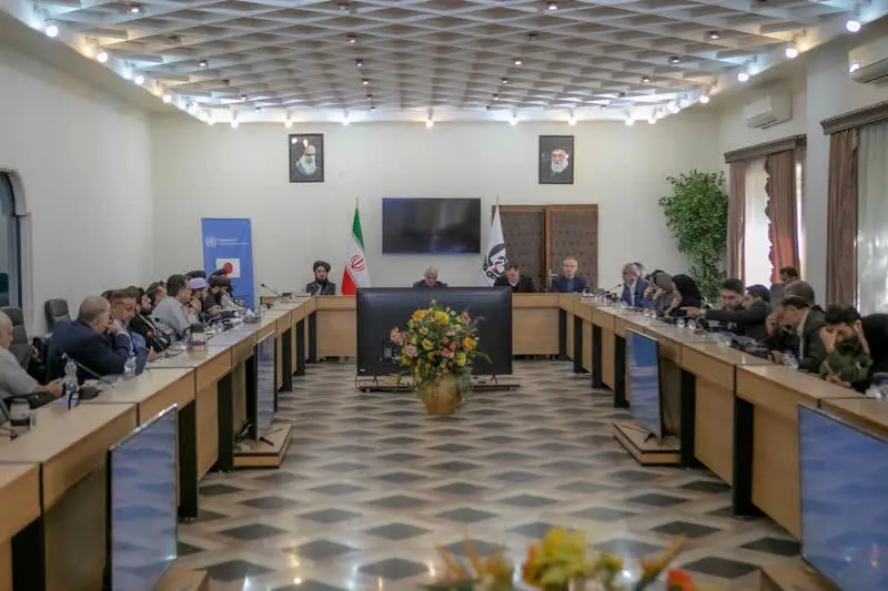 هیأت رسمی از معینیت مبارزه با مواد مخدر وزارت امور داخله افغانستان