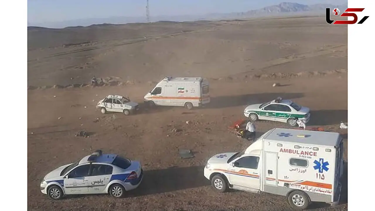 تصادف فجیع  مینی بوس در مشهد 16 نفر مصدوم شدند + اسامی مصدومان
