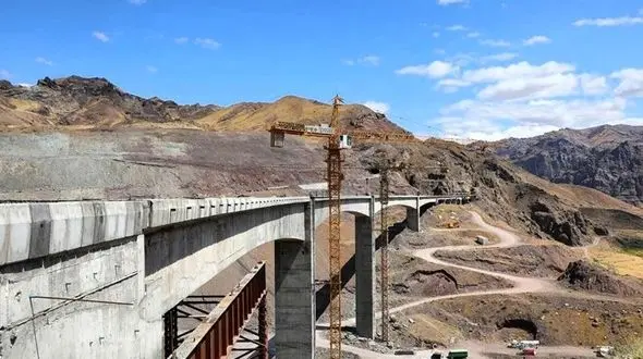 پیشرفت ۵۱ درصدی پروژه راه آهن دورود_خرم آباد