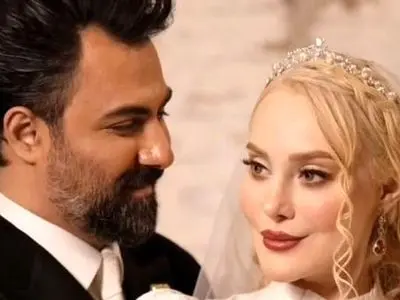 فیلم عاشقانه جذاب آرام جعفری  تازه عروس سینما با  داماد جوانتر از خودش قبل ازدواج  ! / بابک انصاری و آرام خانوم تو عروسی چقدر عوض شدن ...