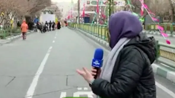 فیلم آغاز راهپیمایی 22 بهمن با حضور مشتاقانه مردم از صبح زود