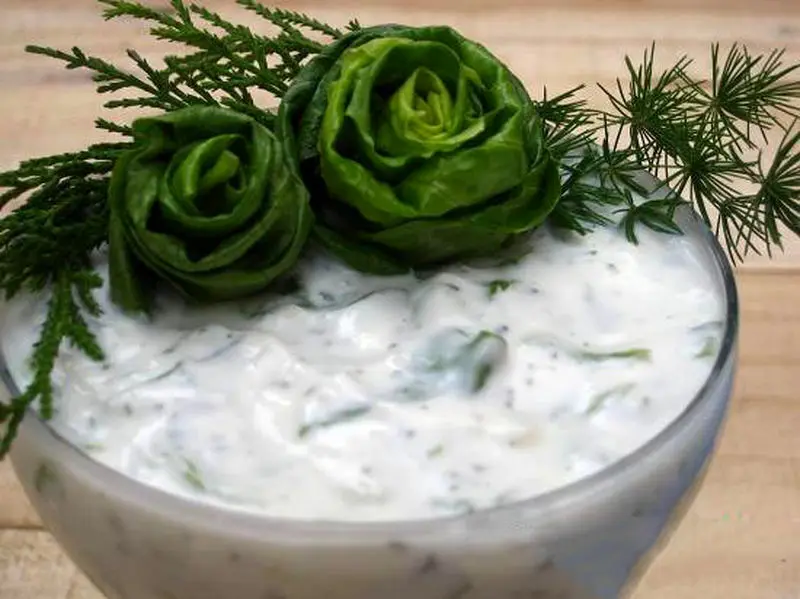 انواع بورانی , بورانی کاهو