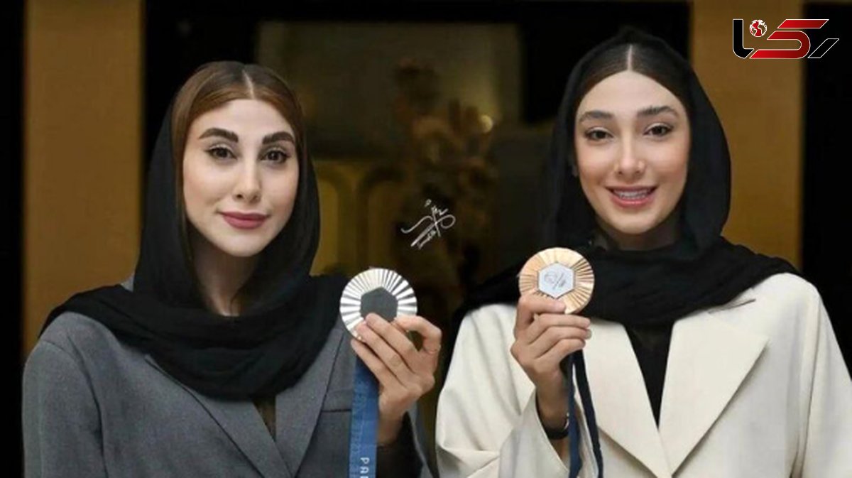 عکس/ حضور پرانرژی امین حیایی در مراسم بزرگداشت مبینا نعمت زاده و ناهید کیانی مدال آوران المپیکی