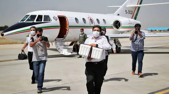 قلب مرد یزدی با هلی کوپتر به تهران پرواز کرد + عکس