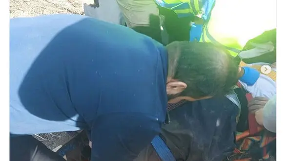 زنده ماندن معجزه آسای مرد جوان پس از سقوط به رودخانه 