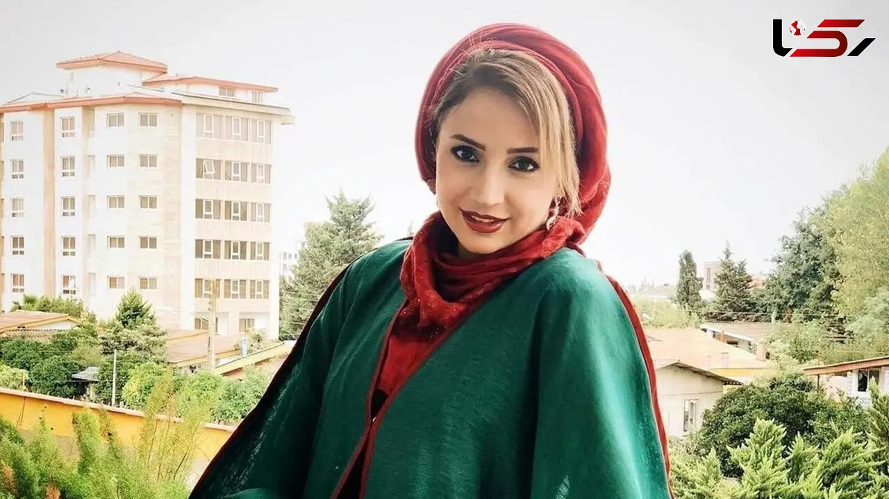قابی جالب از قایق سواری «شبنم قلی خانی» در یک دریاچه زیبا