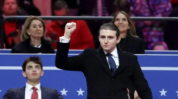 کاربران آمریکایی: بارون ترامپ را به جنگ بفرستید 