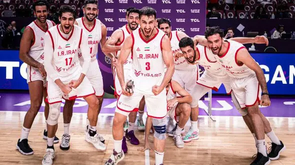 مدال برنز آسیا برای بسکتبال ایران