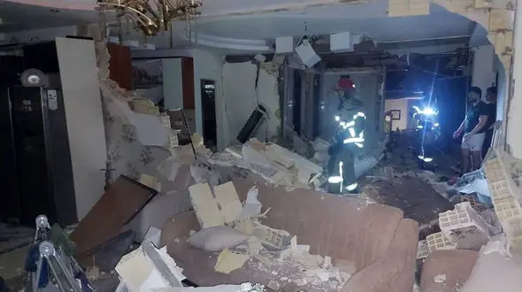 انفجار گاز در یک واحد مسکونی در فاز یک اندیشه 