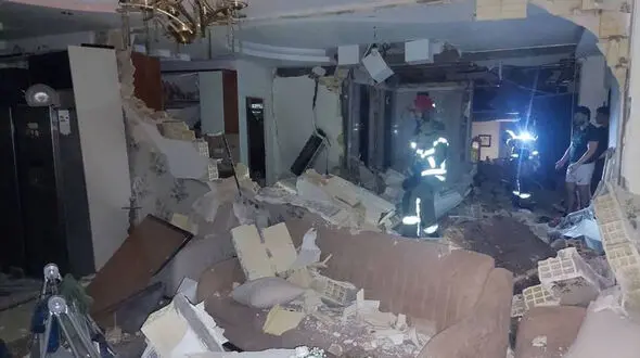 انفجار گاز در یک واحد مسکونی در فاز یک اندیشه 