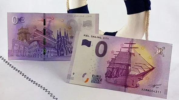 اسکناسی با مبلغ صفر یورو به بازار آمد+ عکس