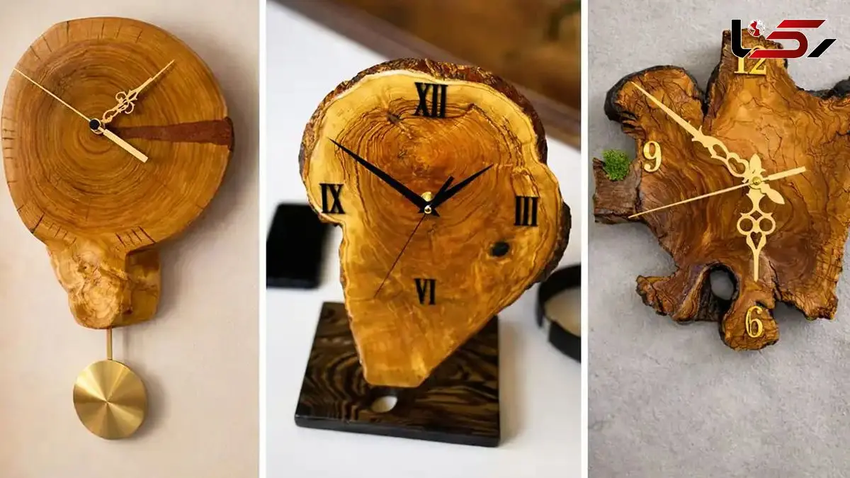 جدیدترین ساعت های دیواری چوبی برای آشپزخانه های مدرن