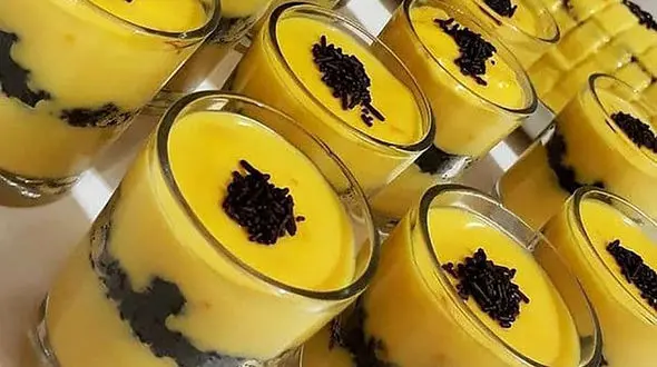 طرز تهیه دسر زعفرانی برای افطاری