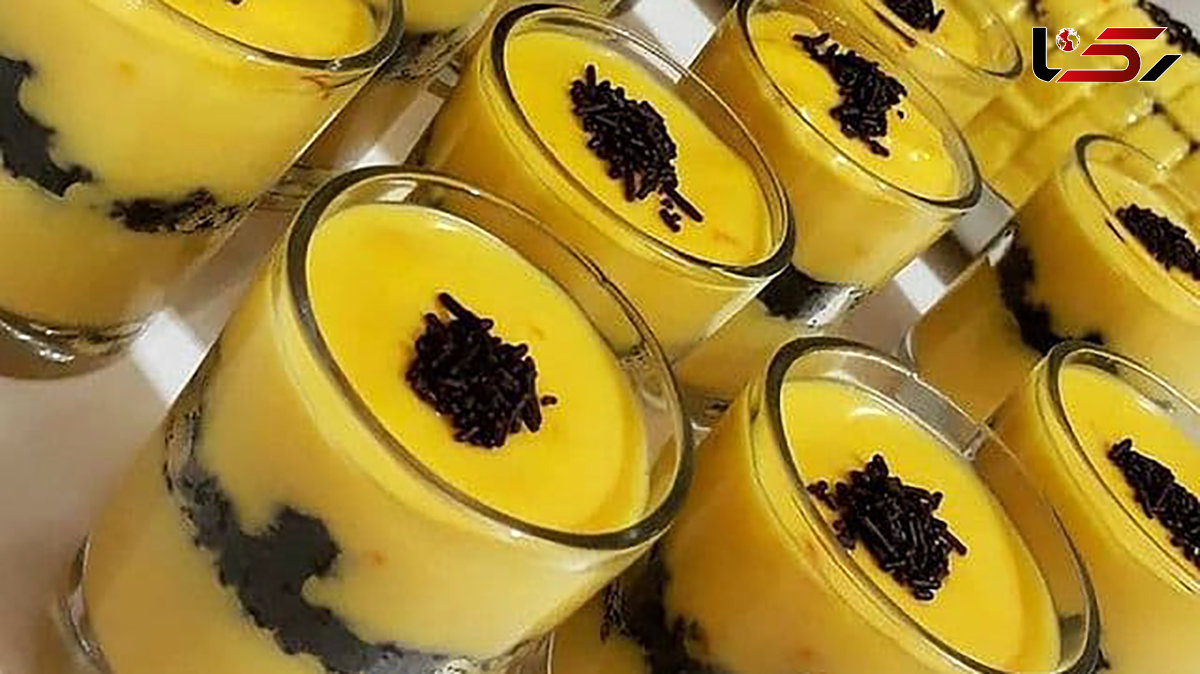 طرز تهیه دسر زعفرانی برای افطاری